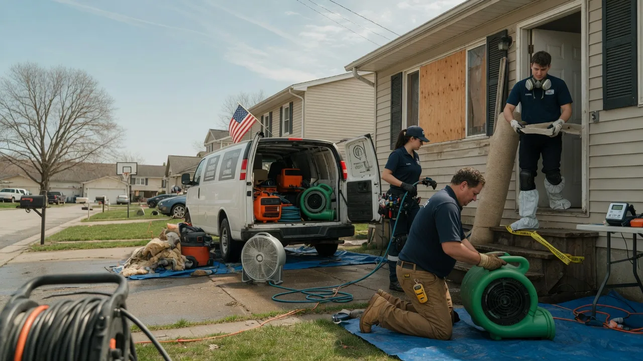 Water Damage Restoration in Creve Coeur, IL near me